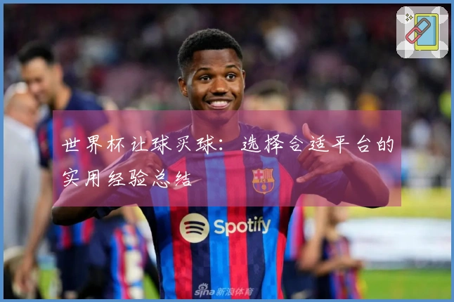 世界杯让球买球：选择合适平台的实用经验总结