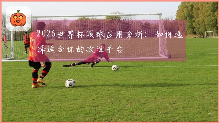 2026世界杯滚球应用分析：如何选择适合你的投注平台